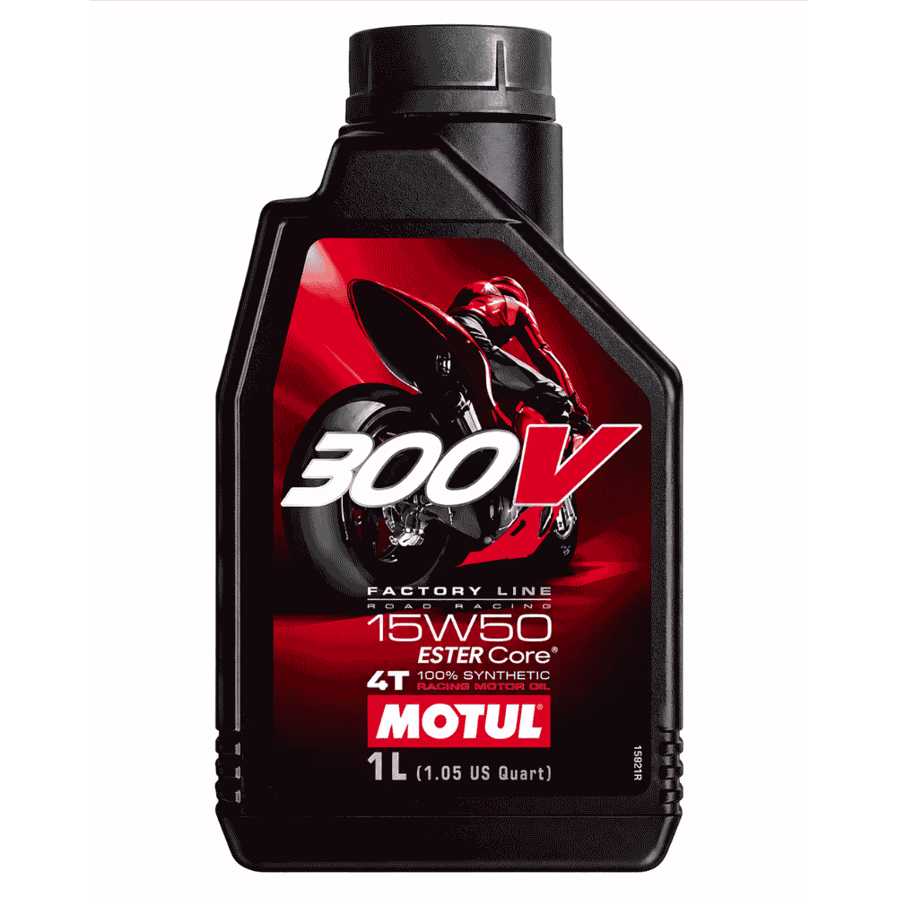 MOTUL 300V 4T 15W-50 FULL SYNTHETIC 1L (INDONESIA)